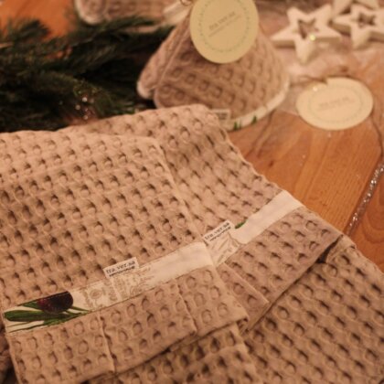 set kuhinjski ručnici+hvataljke